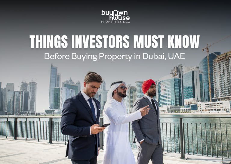 Things Investors Must Know Before Buying Property in Dubai, UAE