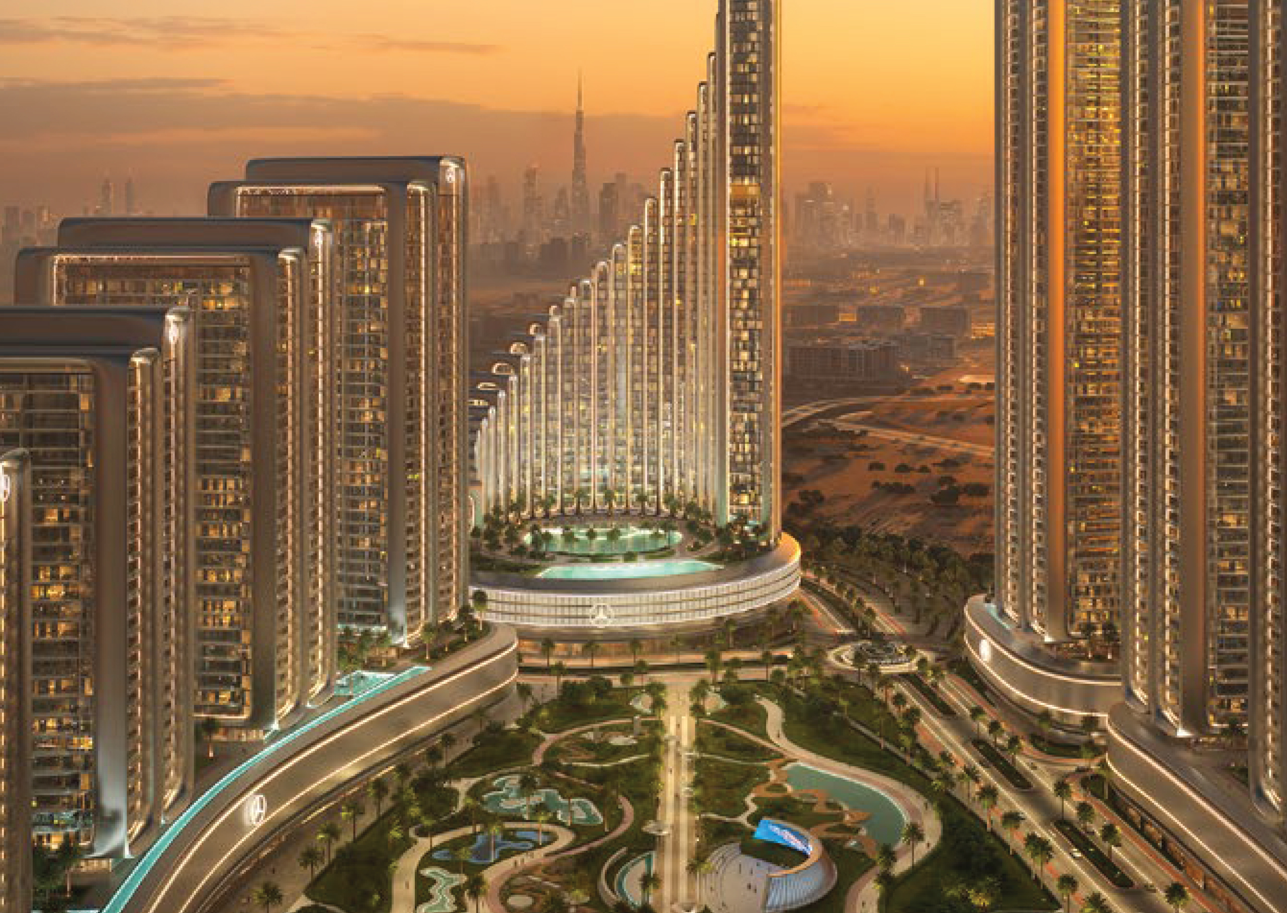 Mercedes-Benz Places — Binghatti City in Meydan Dubai