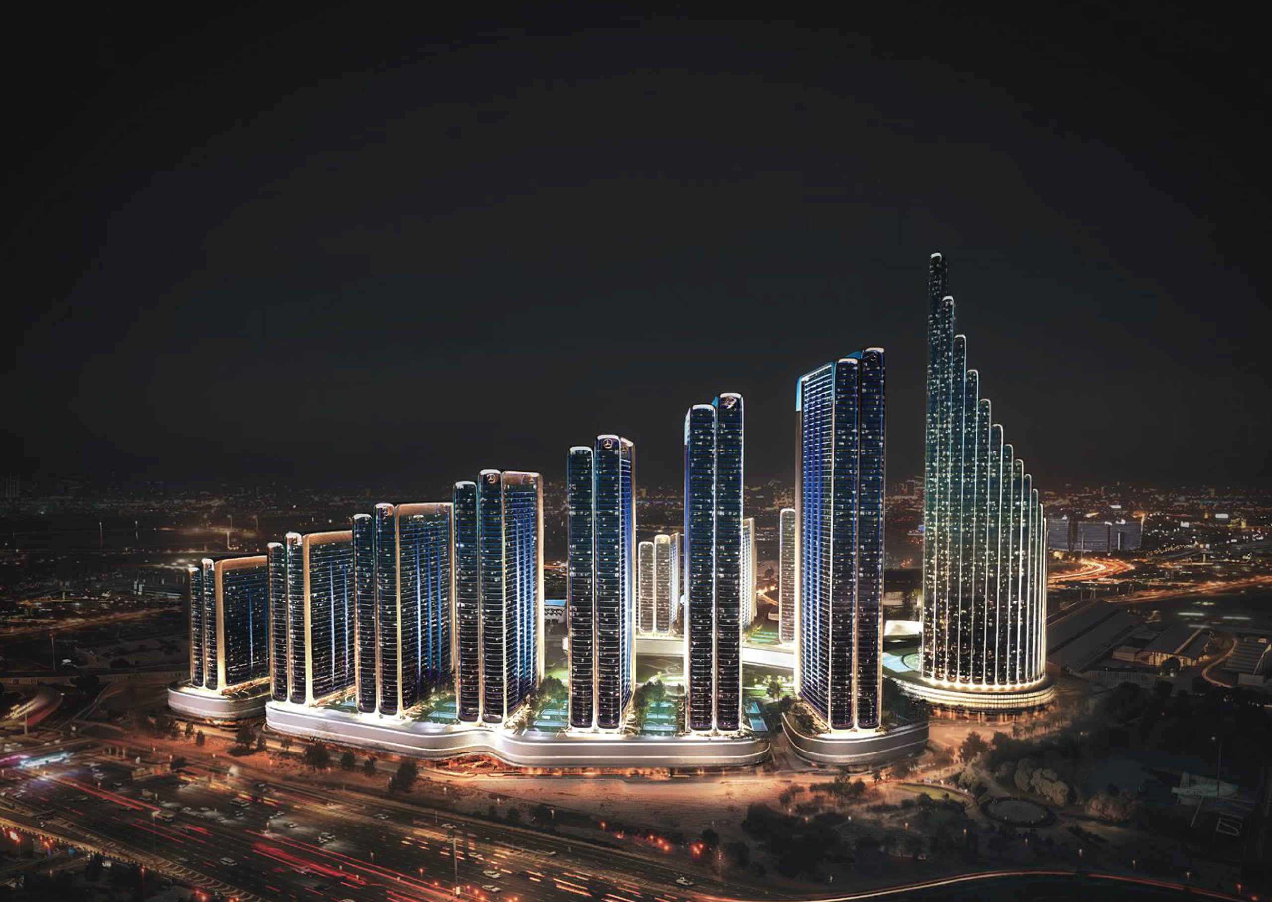 Mercedes-Benz Places — Binghatti City in Meydan Dubai